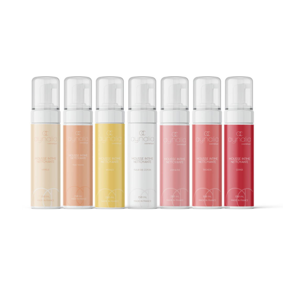 Mousse nettoyante intime
